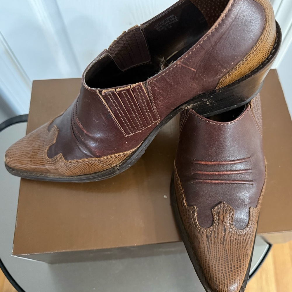 Matisse Brown Western Cowboy Boots